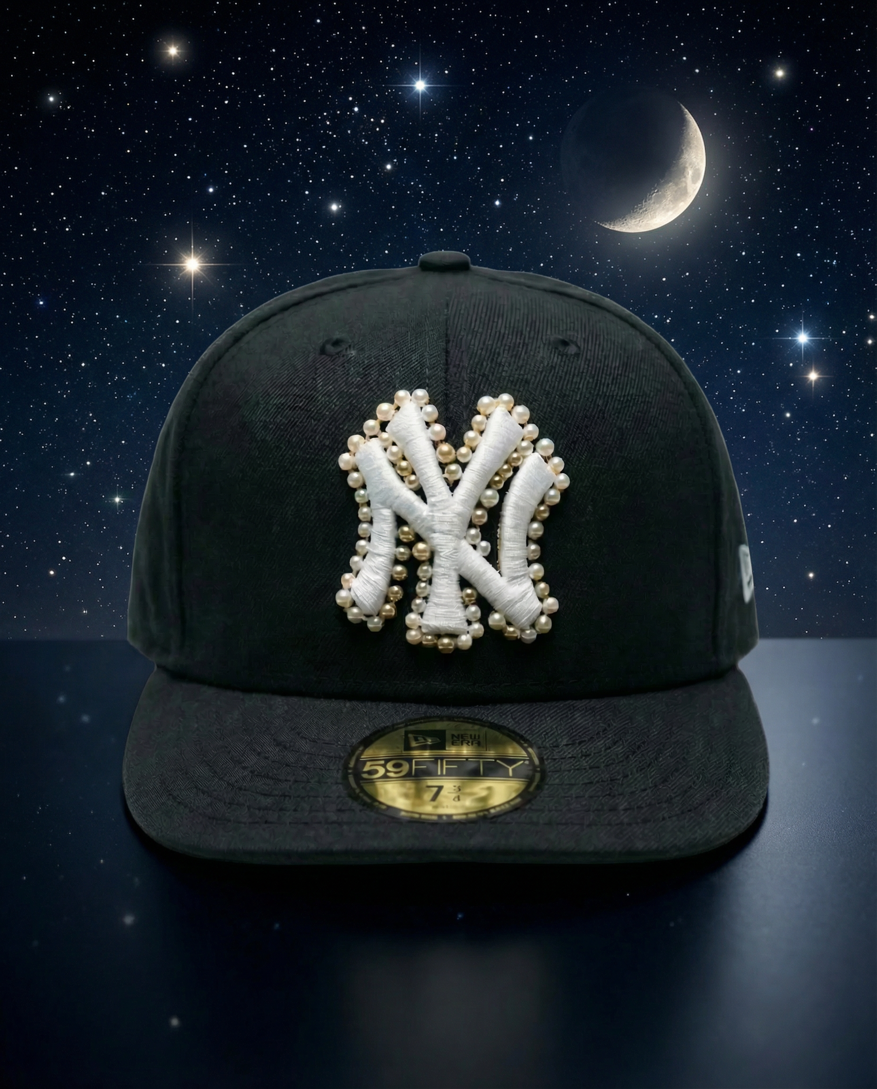 PEARL CAP BLACK NEW ERA