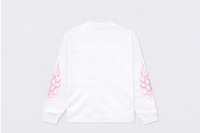 LONGSLEEVE WHITE PINK OUT OF 50