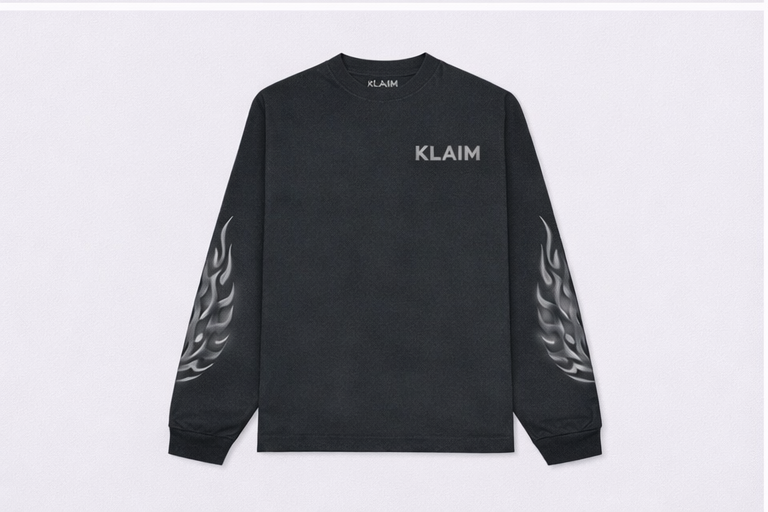 LONGSLEEVE BLACK OUT OF 50 KLAIM