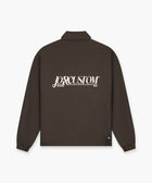 COACH JACKET BROWN JORCUSTOM
