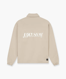 COACH JACKET TAUPE JORCUSTOM