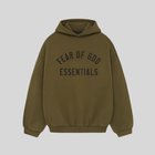 OLIVE GREEN HOODIE ESSENTIALS
