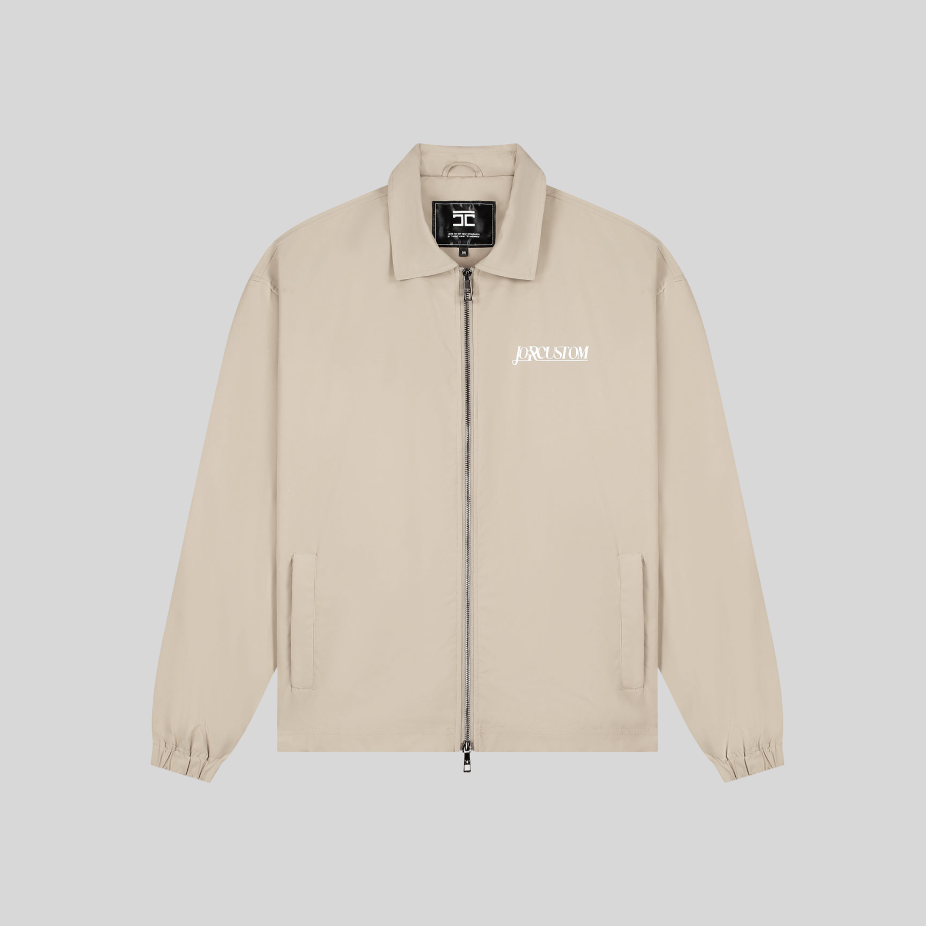 COACH JACKET TAUPE JORCUSTOM