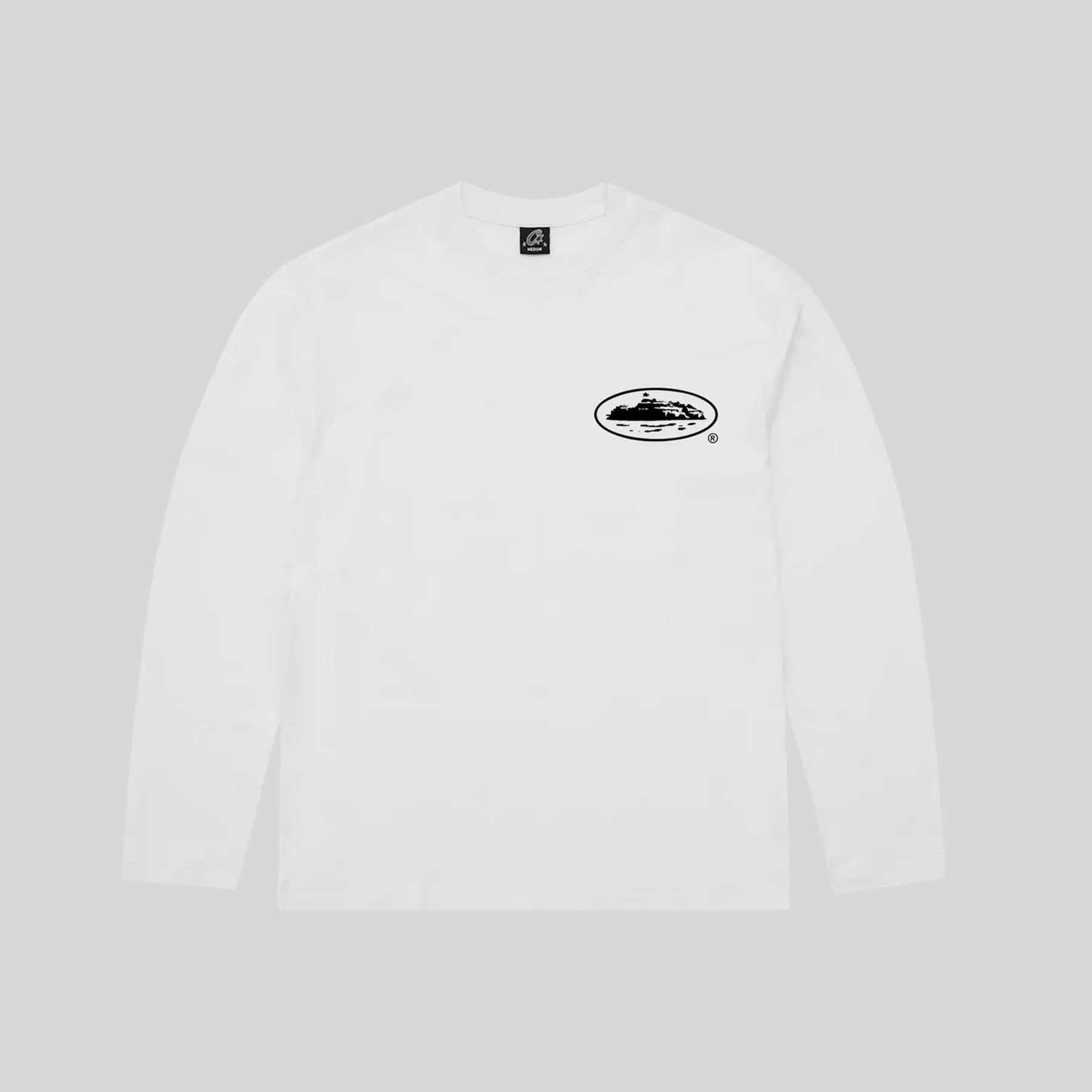 ALCATRAZ LONSLEEVE WHITE CORTEIZ