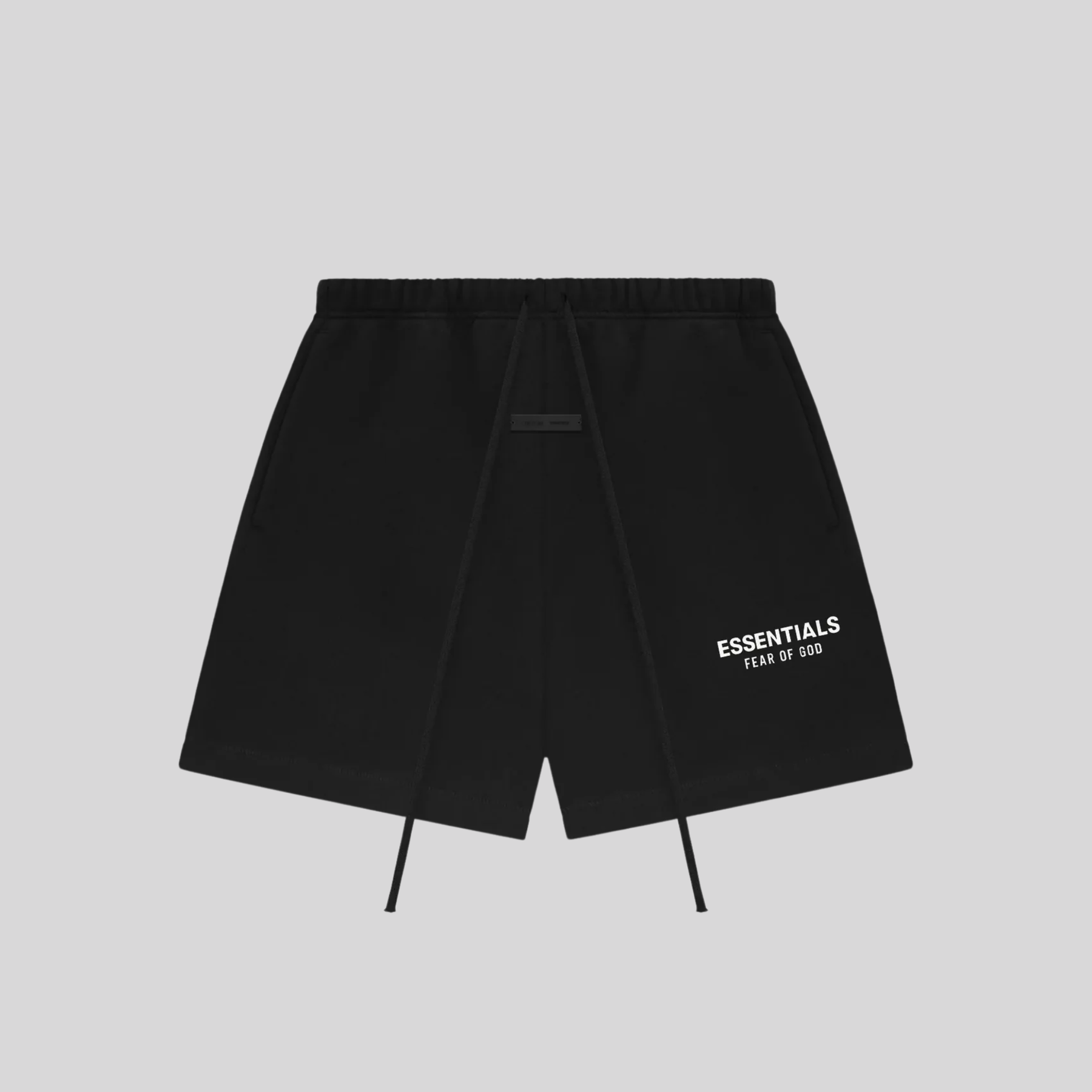 BLACK WHITE SHORT ESSENTIALS