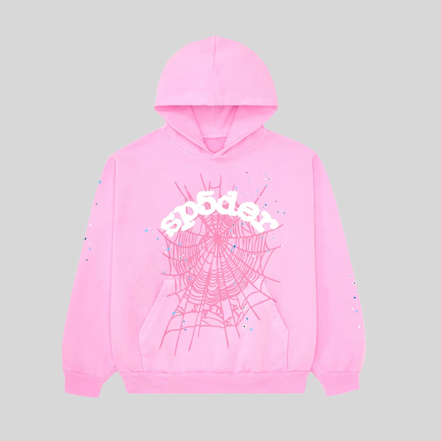 HOODIE PINK SP5DER