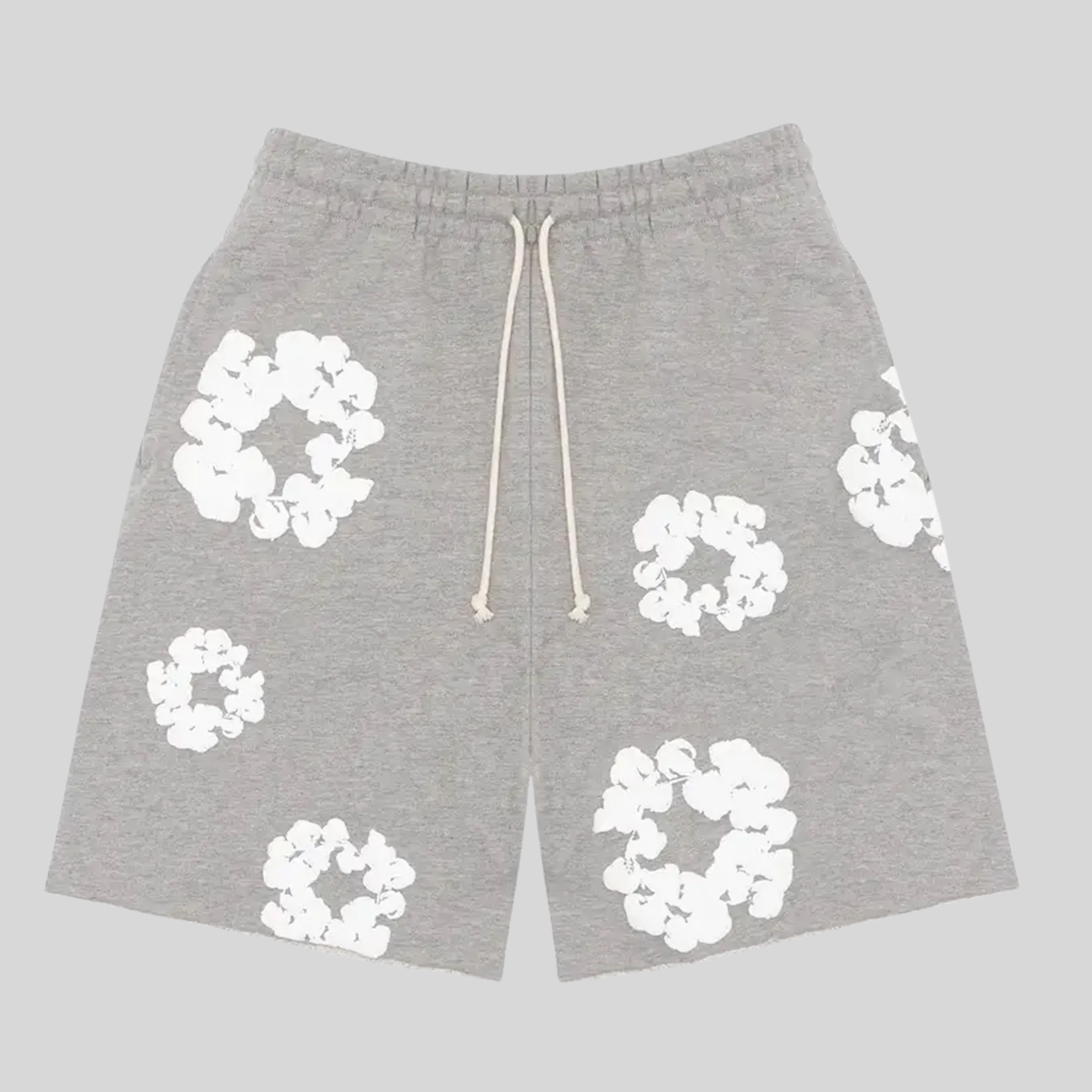 SHORT GREY DENIM TEARS