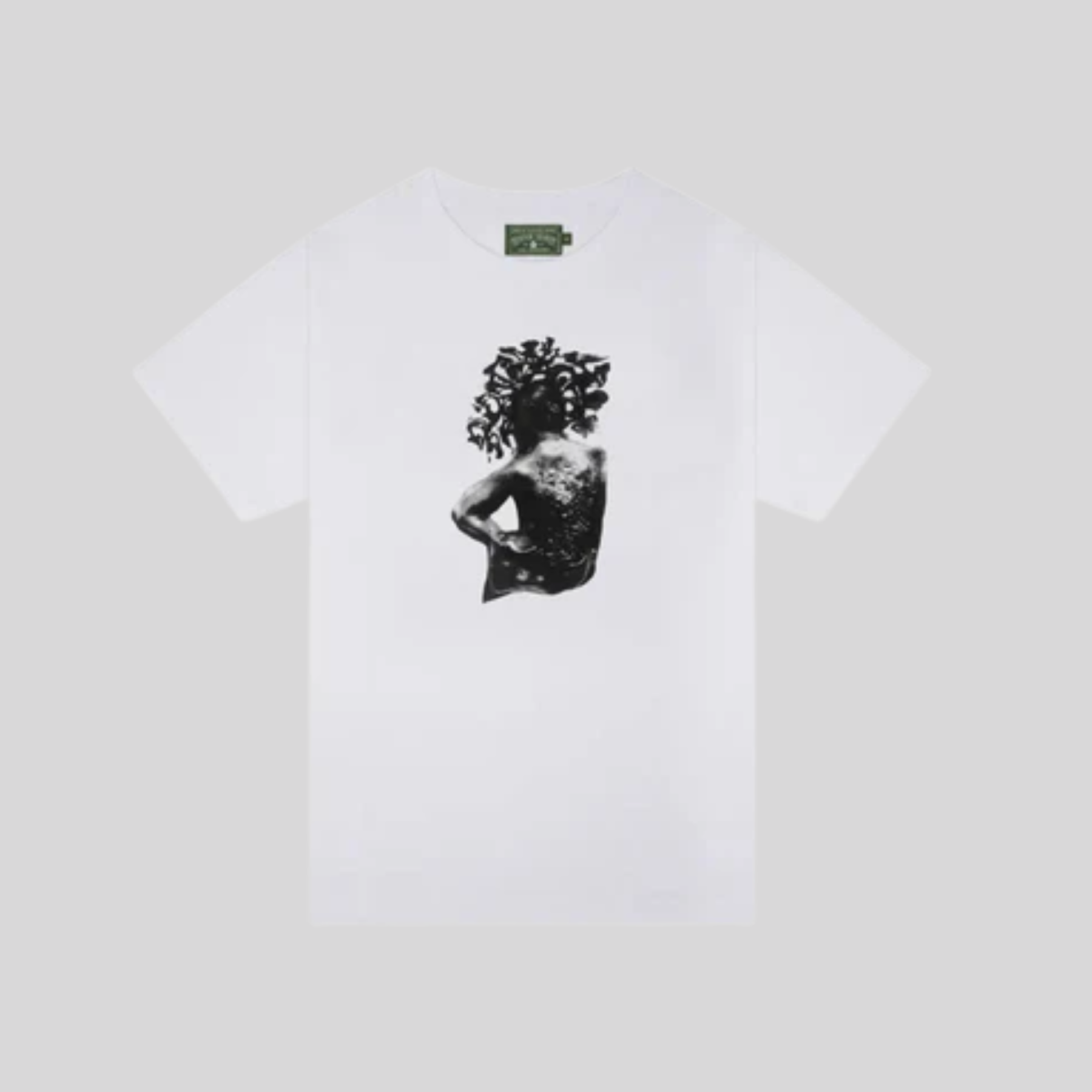 SRCA GRAPHIC 2 TEE WHITE DENIM TEARS