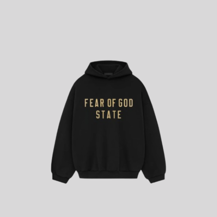 BLACK STATE HOODIE ESSENTIALS