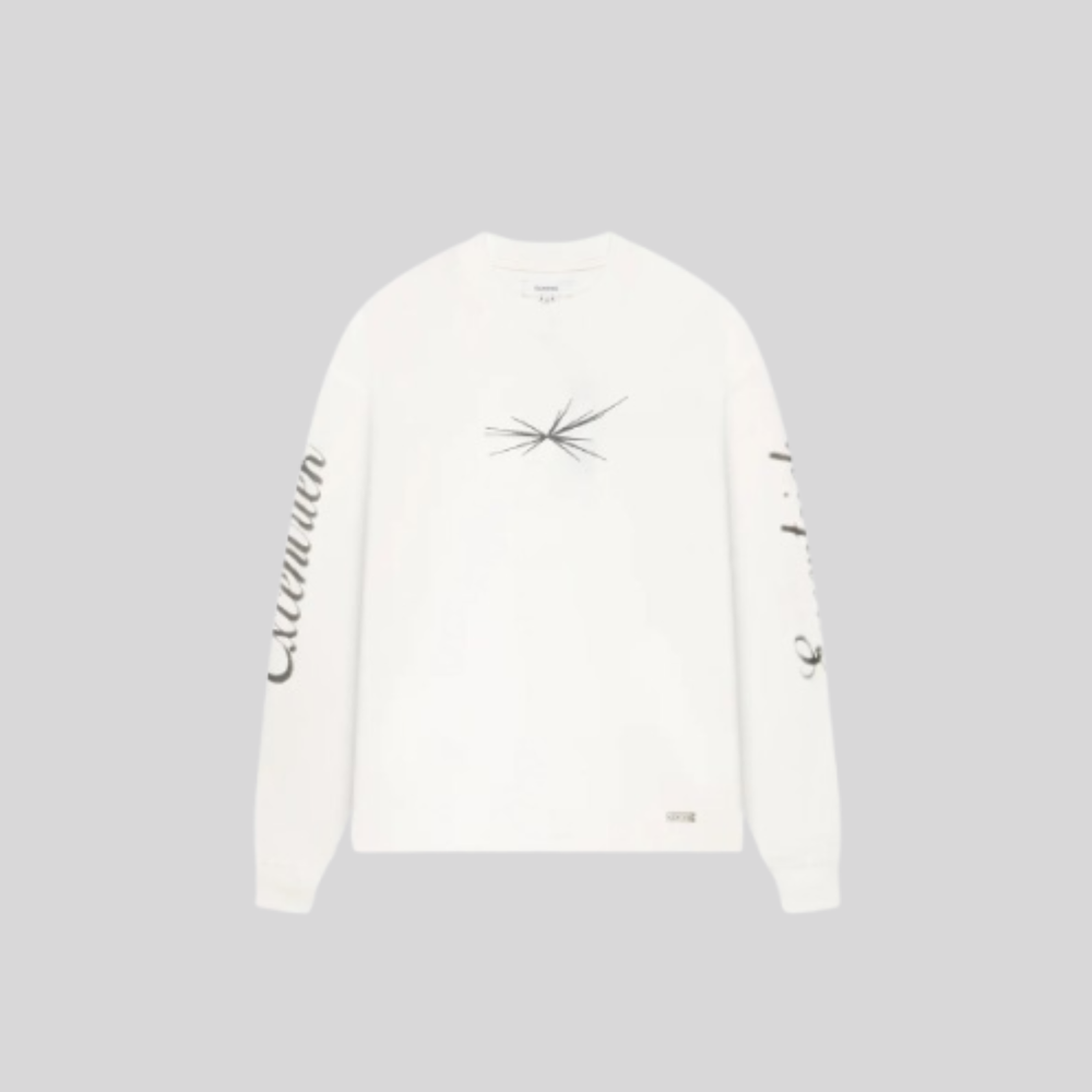 LOGO LONG SLEEVE WHITE
