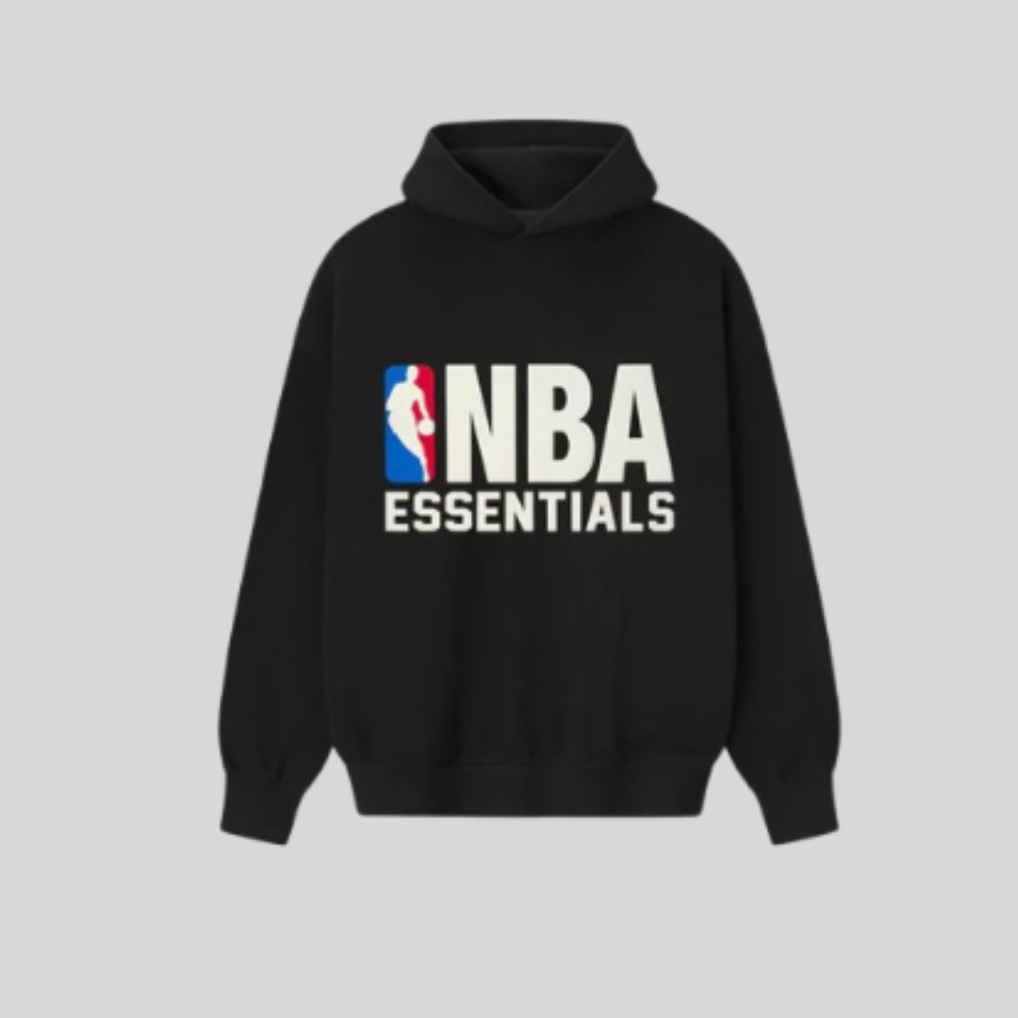 NBA BLACK RED HOODIE
