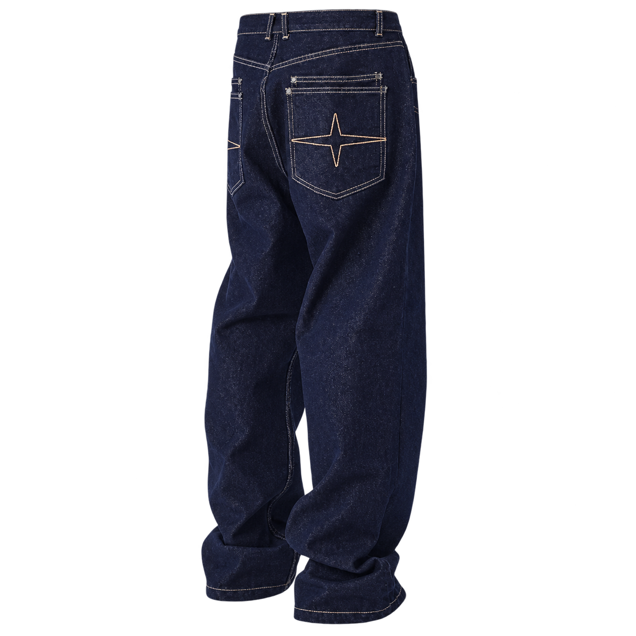 REGULAR JEANS DENIM BLUE